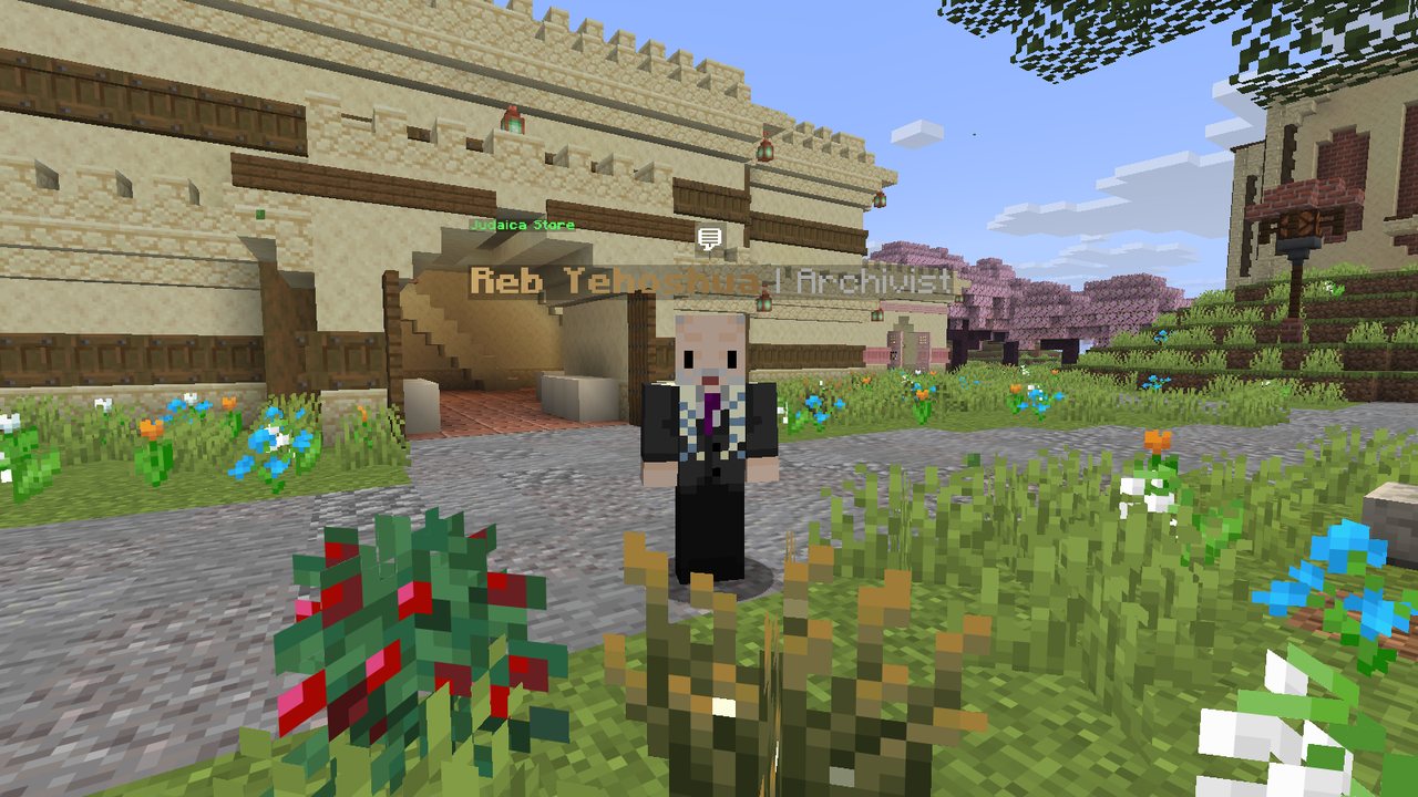 Reb Yehoshua the Archivist on the town square