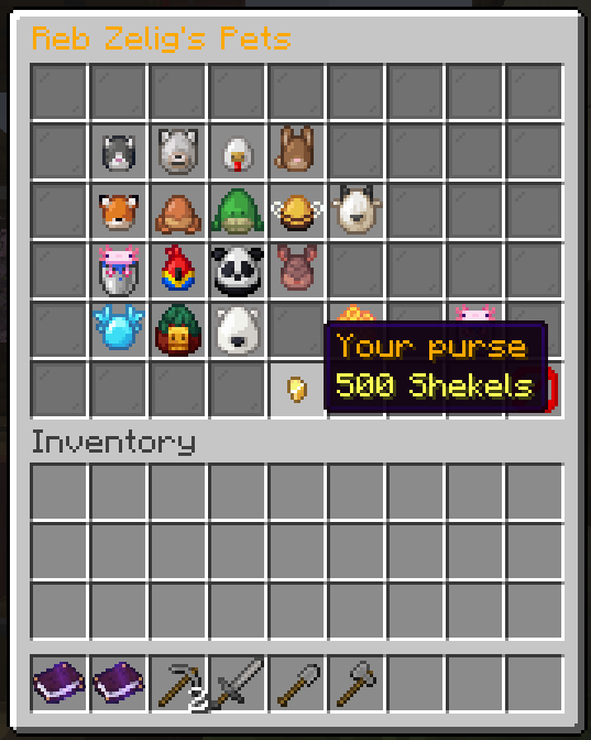 Reb Zelig's shop: every pet and the Keeper's Treat